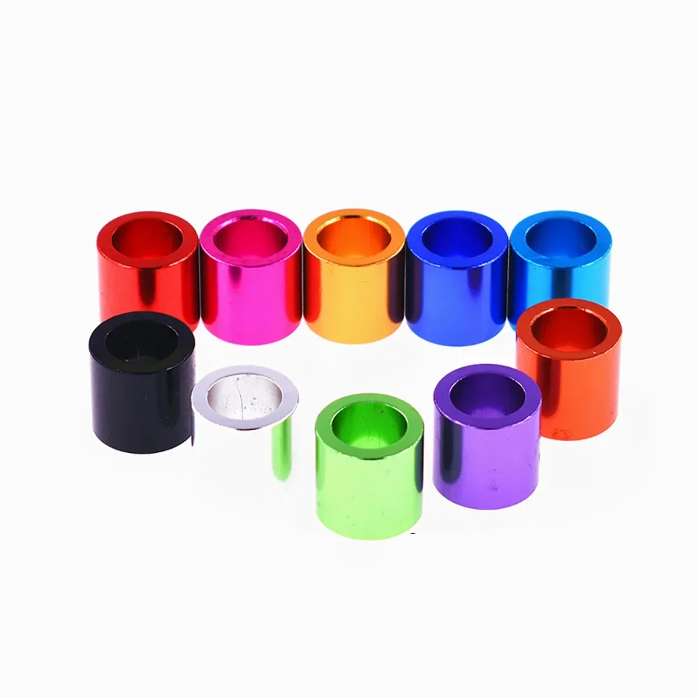 10pcs/lot M3 M4 M5 M6 M8 M10 colourful Anodized aluminum flat Washers Bushing Gasket for RC part