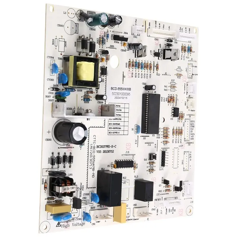 

【ВЫКЛ ВЫКЛ】Плата материнской платы с мостом BCD-555WKMB 502301000095 для управления холодильником Midea