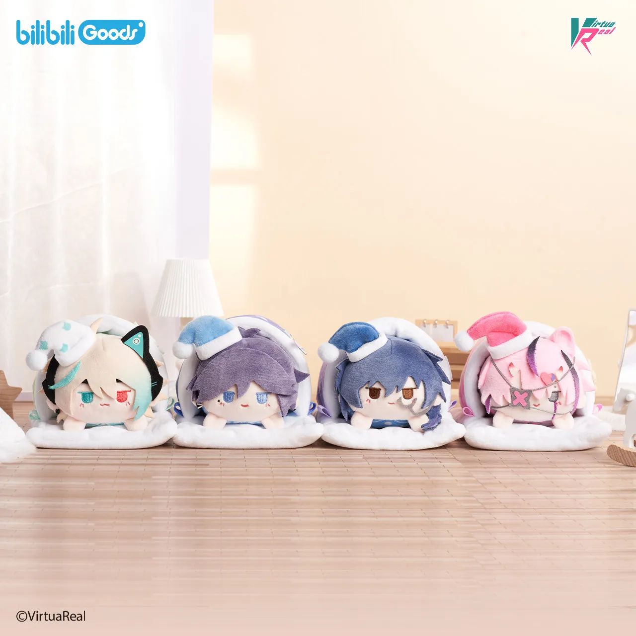 bilibili-goods-virtuareal-sound-plush-toy-good-night-lying-soft-stuffed-collectible-plush-for-anime-fans-home-decoration