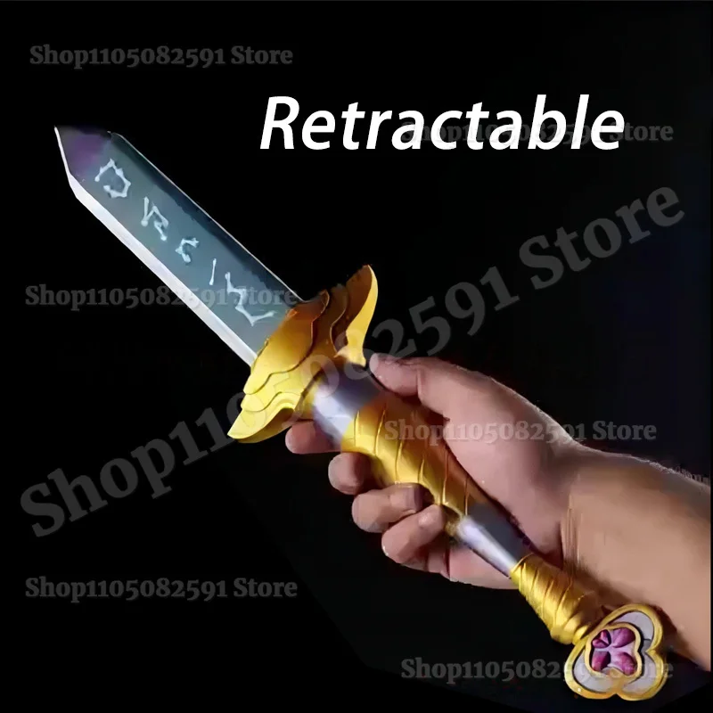 K-pop Demon Hunters Rumi Cosplay Lights Sword Weapons Roleplay Props for Girl Group Idol Halloween Carnival Costume Accessories