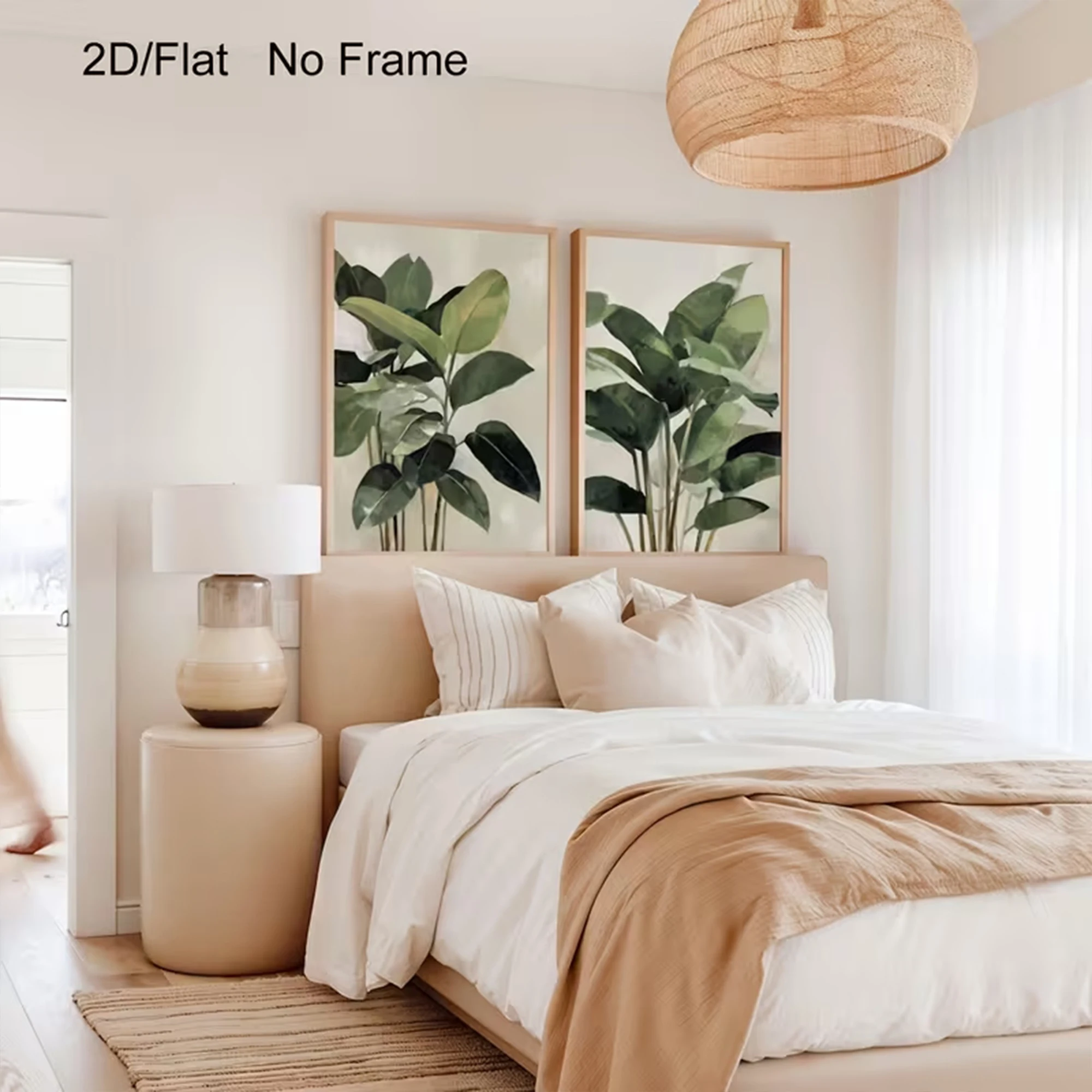 2pcs Modern Soft Botanical Fid - đánh giá và giá Fiddle Leaf Fig