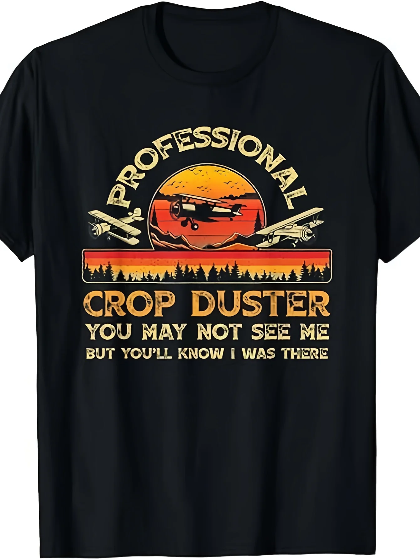 Funny Fart Joke T-Shirt for Men and Women - Professional Powder Puffing Machine Retro Humor Graphic T-Shirt, 220g Pure Short Sleeve Shirt, Featuring a Sarcastic Fart Design, Machine Washable Casual Wear