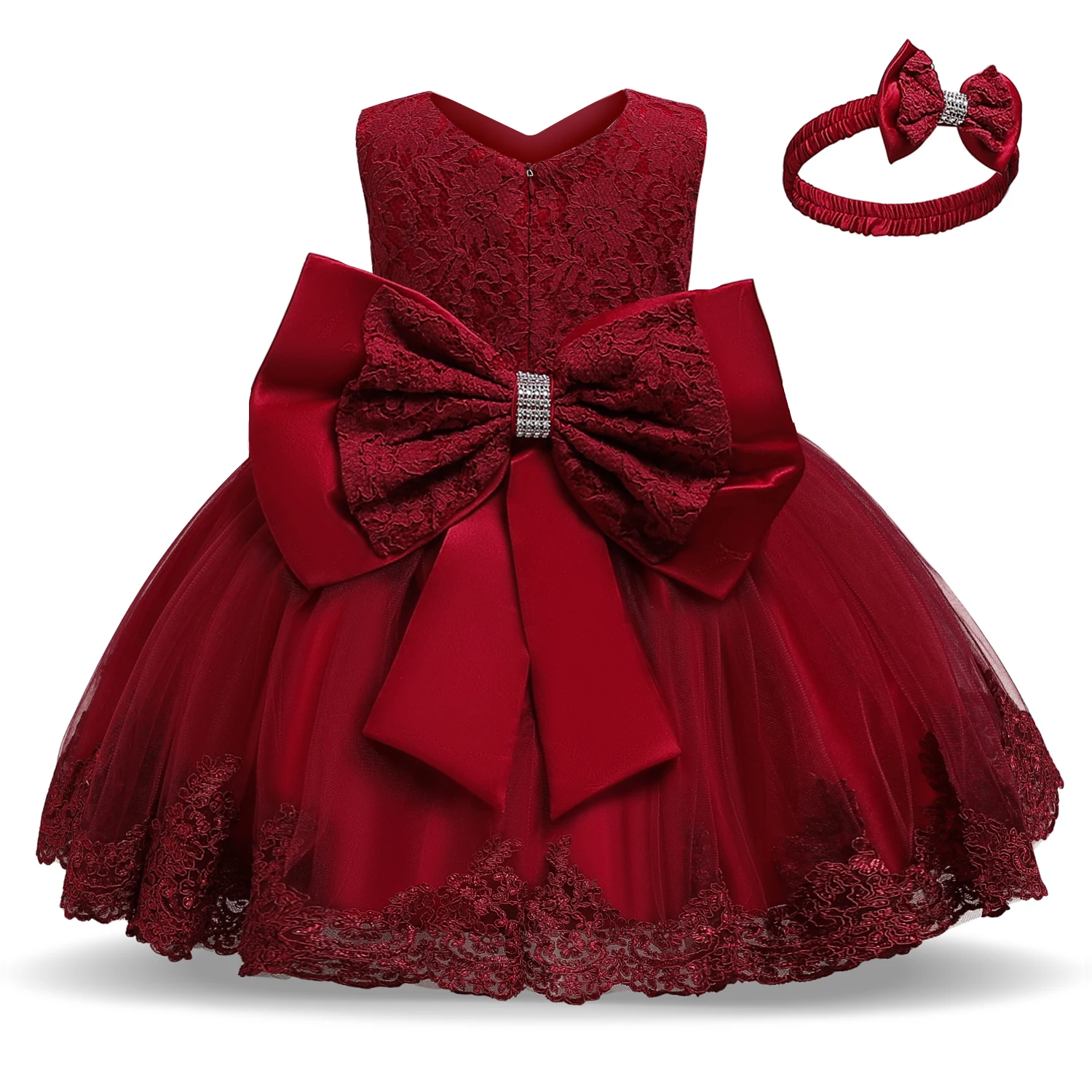 

2023 New Fashion Wedding Birthday Party Dress Christams Dress For Girl 1-5 Years Girls Dress Elegant Tutu Vestidos Kids Clothes