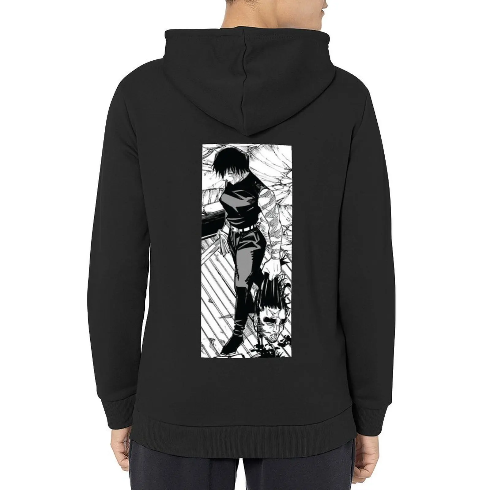 

maki Hoodie korean clothes fashion men men's clothes hooded shirt new in hoodies