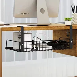 Under Table Storage Rack Under Table Cord Plug Organizer Storage Tool Kitchen Items Bathroom Accessories Kitchen Accessories