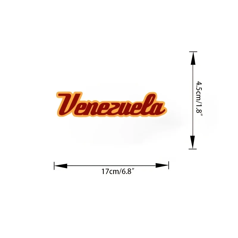 ملصق فينيل لفريق البيسبول من Venezuelan لأجهزة الكمبيوتر المحمولة والسيارات والشاحنات والمزيد #2