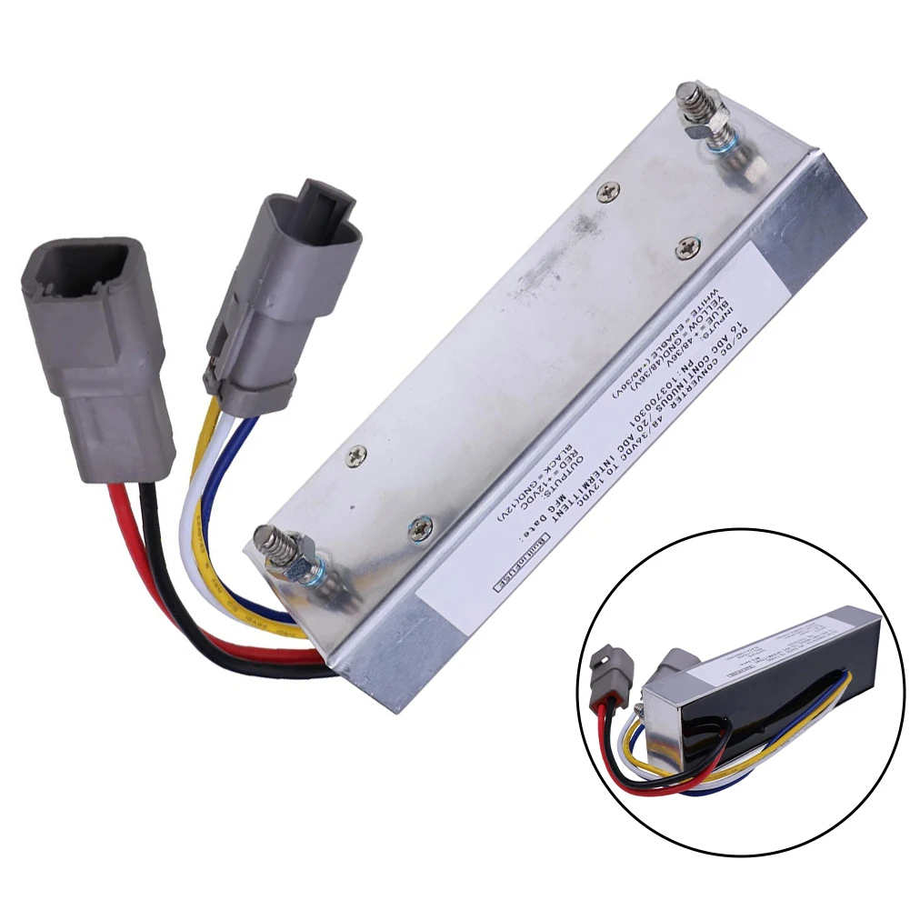 DC Converter 103700301 103700302 For ClubCar Golf Carts,for DS, For Precedent, For Tempo Golf Cart DC Converter