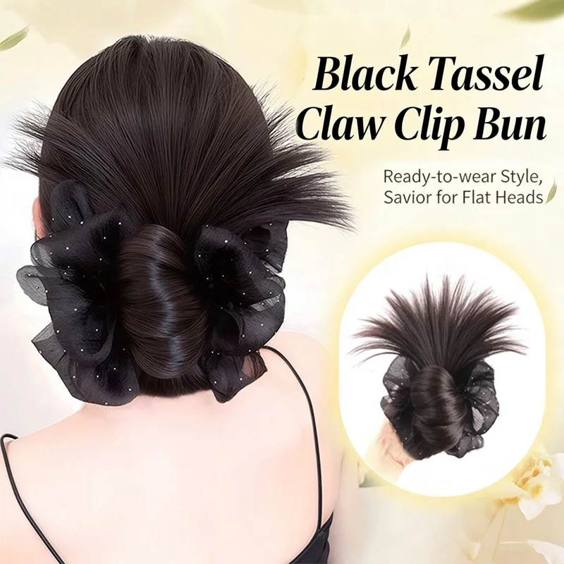 

Synthetic Claw Hairstyle Lazy Chicken Hair Claw Hairstyle Suitable for Women's Fashion Style Gripping Hair Clip Hairdo