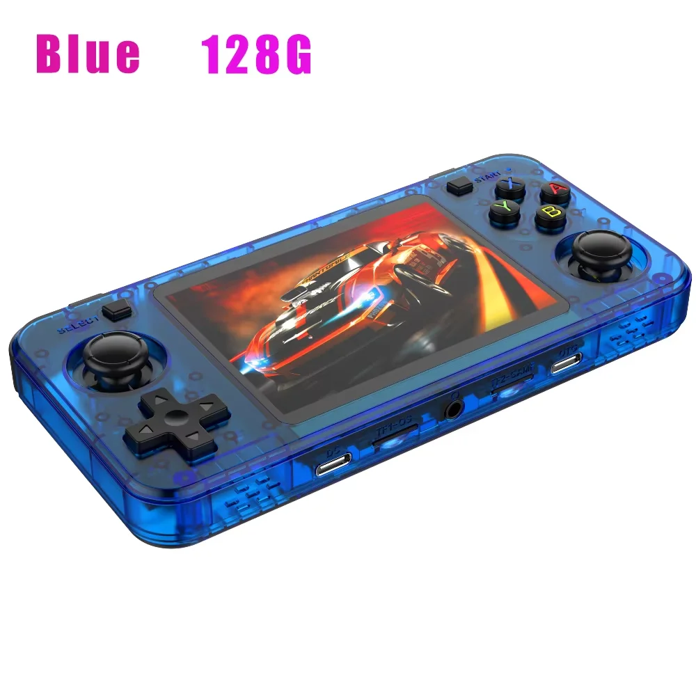 R36H ARKOS Retro Handheld Game Console Draagbare 64G 128G Pocket Video Player 3.5 Inch IPS Scherm R36S landschap Kid Gift