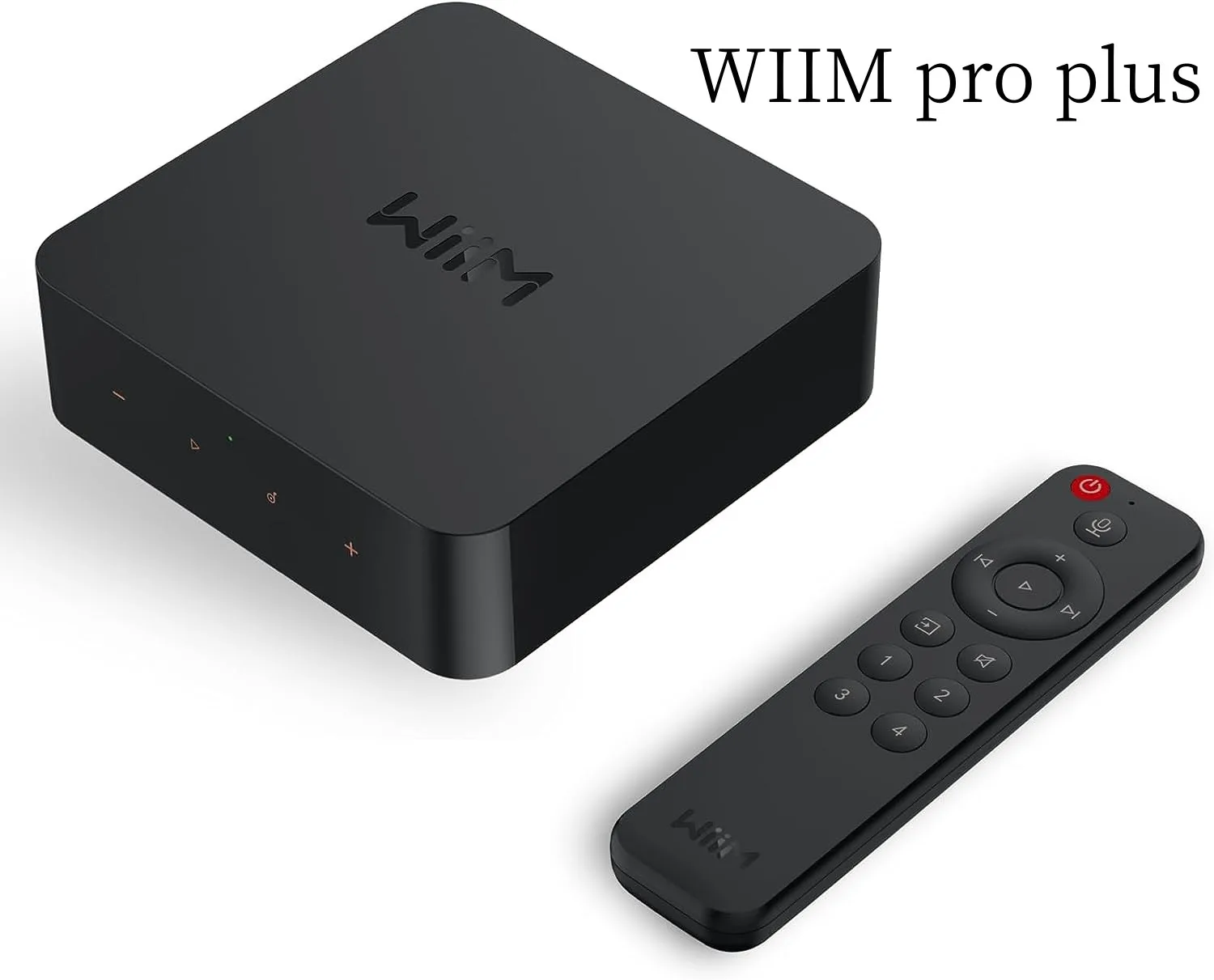 WiiM PRO PLUS AirPlay2 Receiver, Bluetooth, Wi-Fi Multi-Room Streamer, Chromecast Audio, Alexa, Siri, Google Assistant, AmMusic