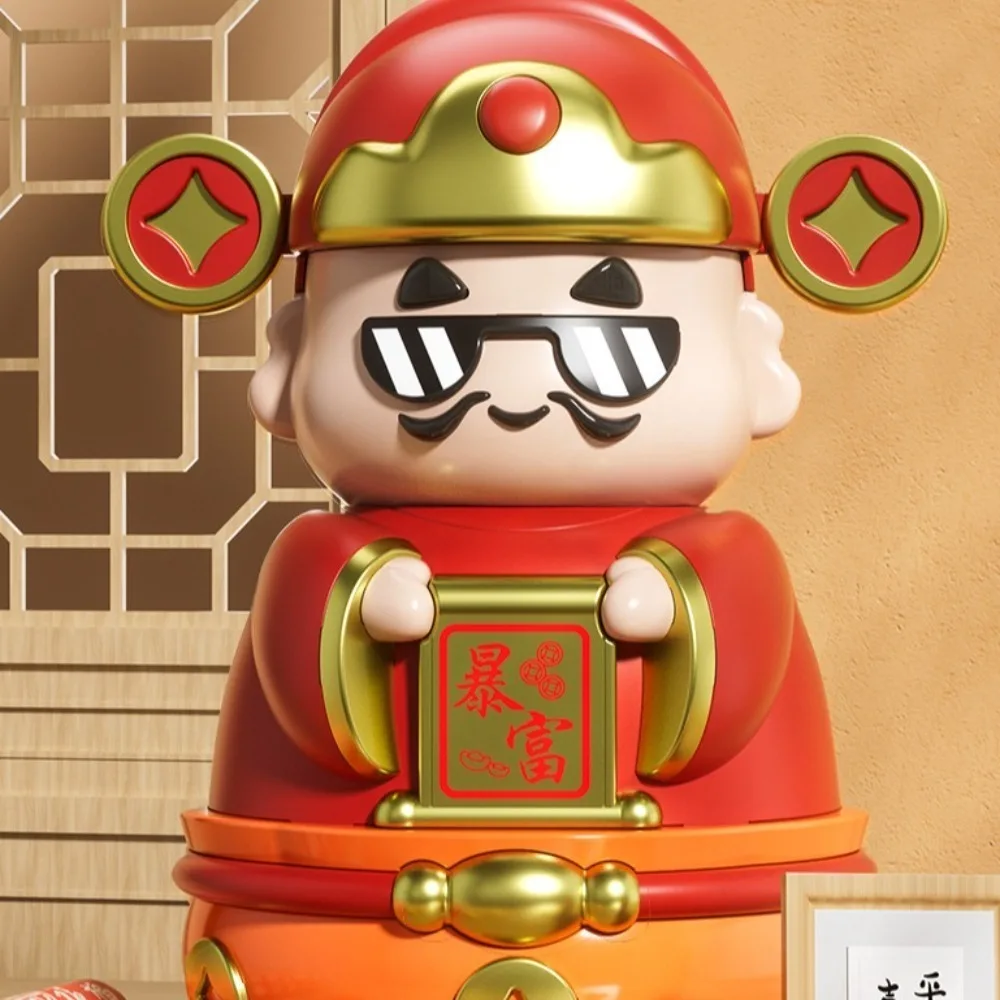 Spaartank De God van Rijkdom Spaarpot Goed Symboliek Decoratieve Chinese God Ornamenten Te Openen Cartoon Cartoon Spaarpotten