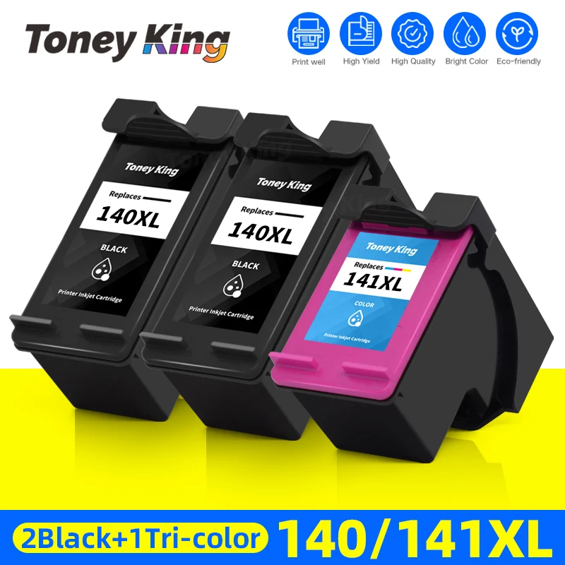 140 141 Compatible Ink Cartridge For HP 140 141 XL For HP140 For HP141 C4583 C4283 C4483 C5283 D5363 Deskjet D4263 D4363 Printer