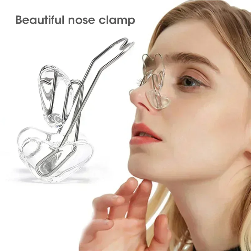 New Beautiful Nose Clip for Nose 3D Bridge Heightening Device Narrow Alar Snoot Correction Device U-shaped Beautiful Nose Clip