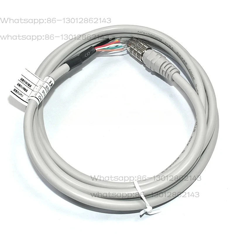 6-Core trigger cable Industrial camera HR25-7TR-8SA power trigger cable 2 meters plug connector data cable