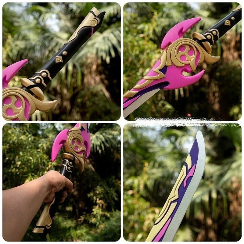 

Kamisato Ayaka Sword Prop Genshin Impact Mistsplitter Reforged Sword Cosplay Props Weapons Christmas Party Props for Comic Show