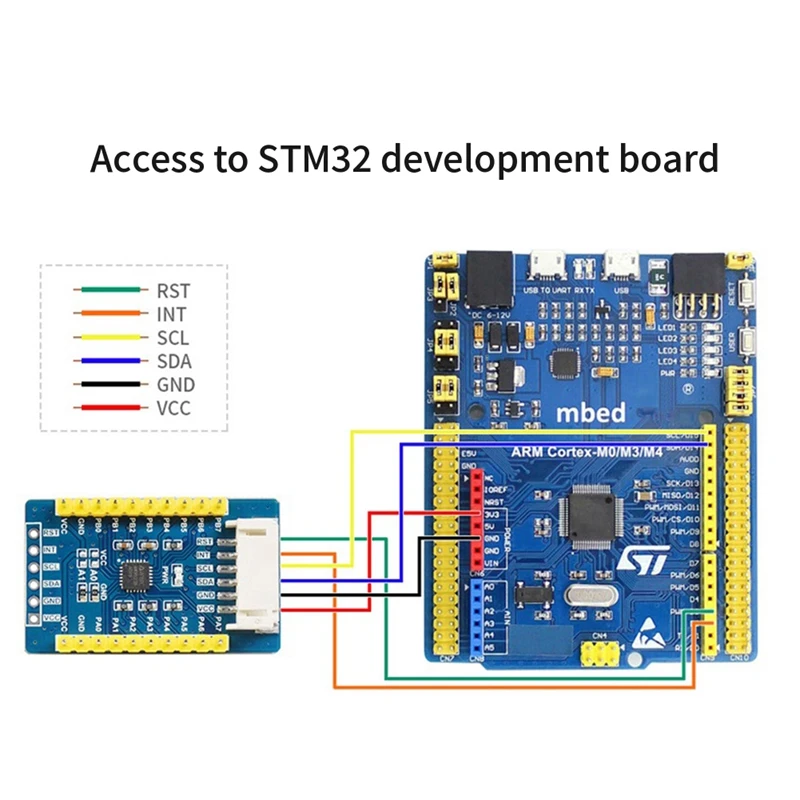 AW9523B MCU IO modul ekspansi untuk Raspberry Pi 4B/3B/STM32/Arduino I2C 16-Channel IO Port GPIO papan ekspansi
