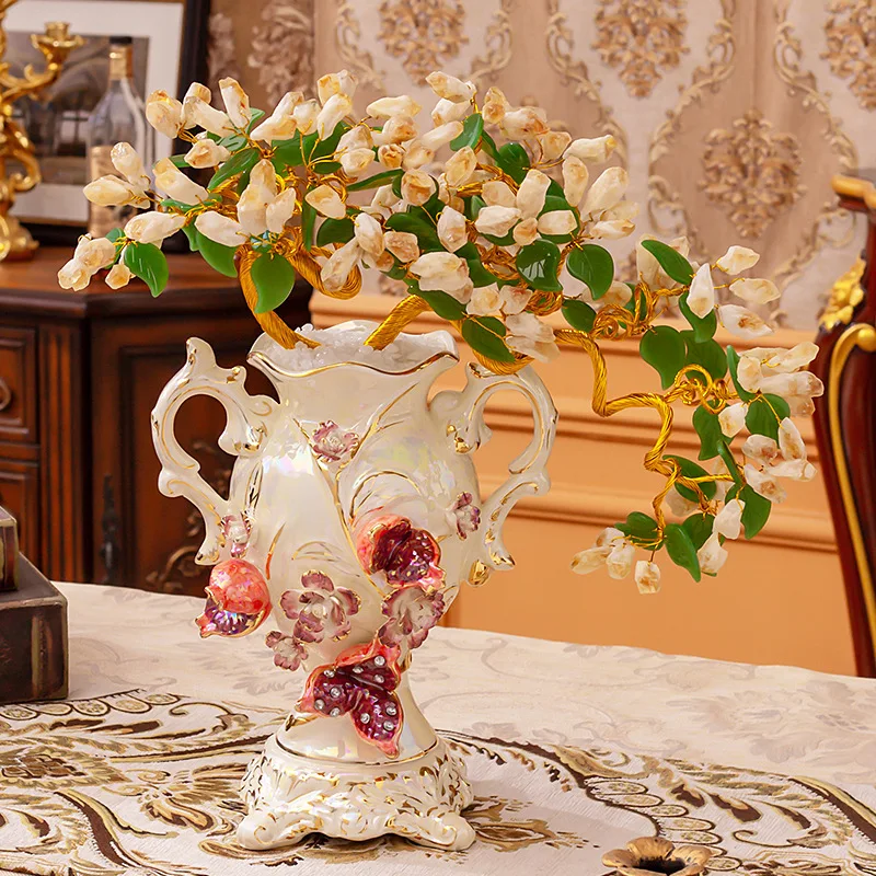 مزهرية أرضية عتيقة مشهورة - مركز تزيين الراتنج الأكثر مبيعًا