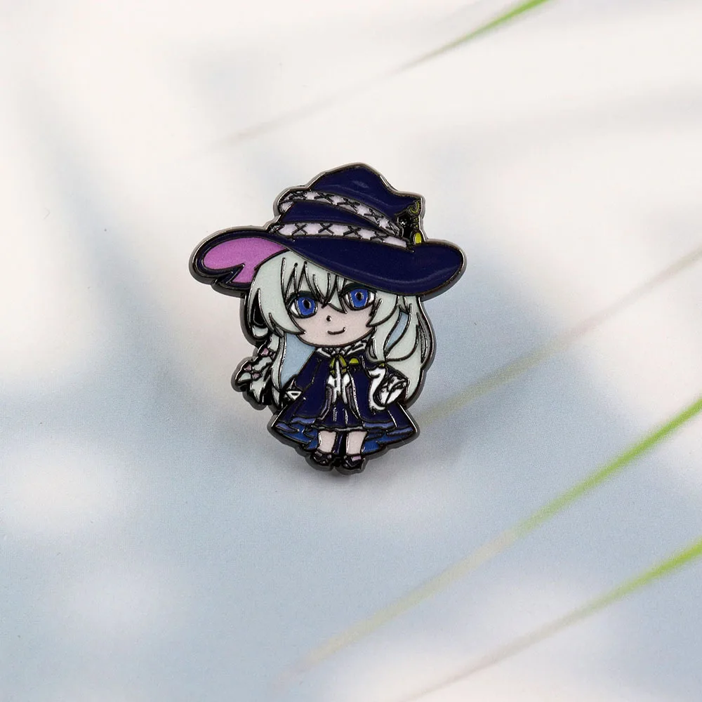 

Cute witch Japanese Anime Enamel Pin Lapel Pins for Backpacks Brooches Badges Cartoon Brooch for Clothes Jewelry Gift for Friend