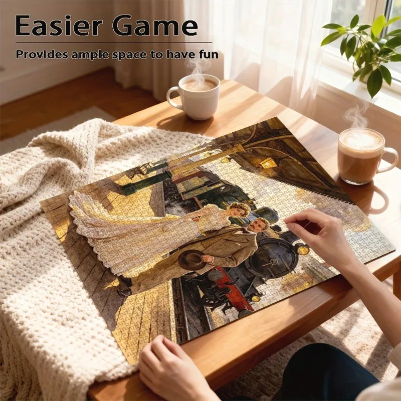35/300/500/1000pcs Personalized Custom Photo Puzzle Pet Photos Puzzle Ideal Gifts For Him Her Family Friends Children