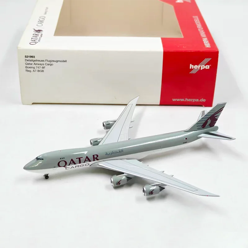 

herpa Diecast Alloy 1:500 Scale Boeing 747-8F 531993 Cargo Aircraft Model For Display Collections