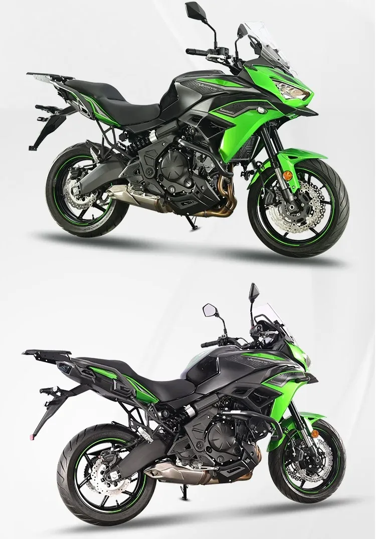 

For Versys 650 Reinforced Anti-Collision Frame Guard Bar Adventure Touring Motorcycle Safety Bumper Accessories