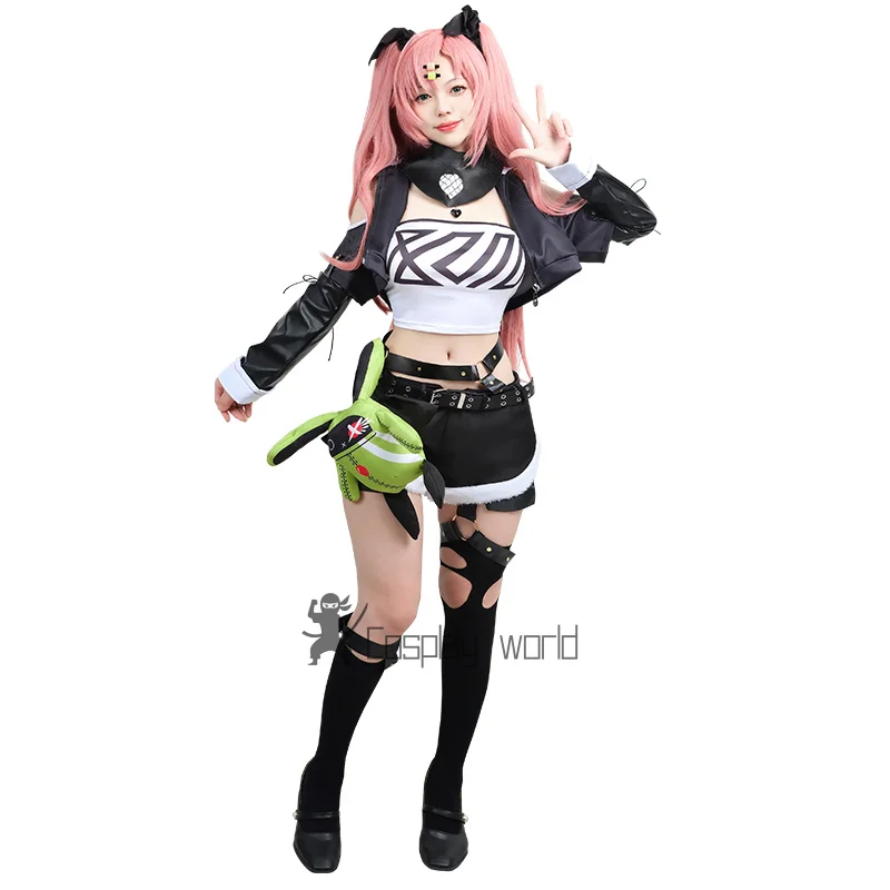 

Nicole Demara Women Cosplay Costume Game Zenless Zone Zero Uniform Anime Halloween Party Masquerade Play Role Clothes Clothing