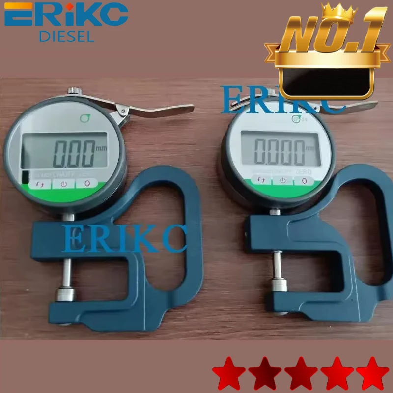 E1024080 Digital Display Micrometer Thickness Gauge Measurement Tool for Common Rail Injector Shims CR Injection Repair Tools