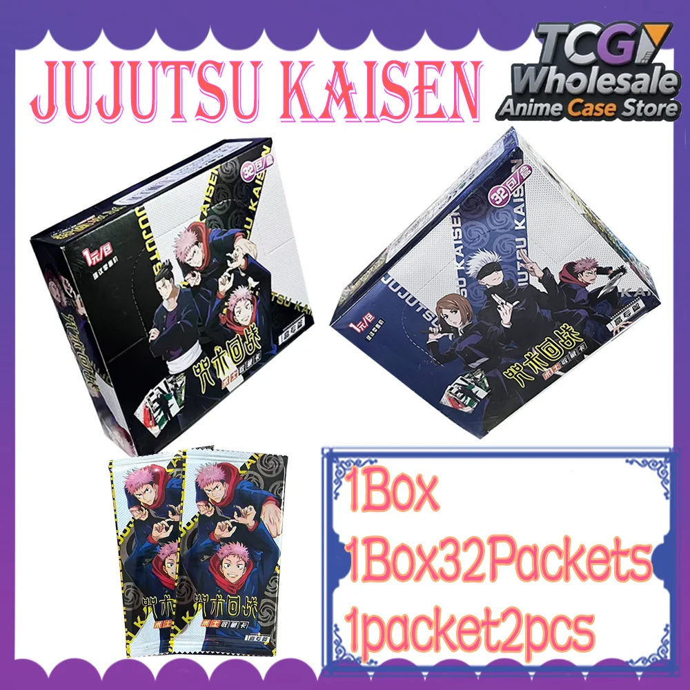 

Jujutsu Kaisen Card Warlock Cards Gojo Satoru Fushiguro Megumi Itadori Yuji Anime Peripheral Collection Cards Toys Gifts