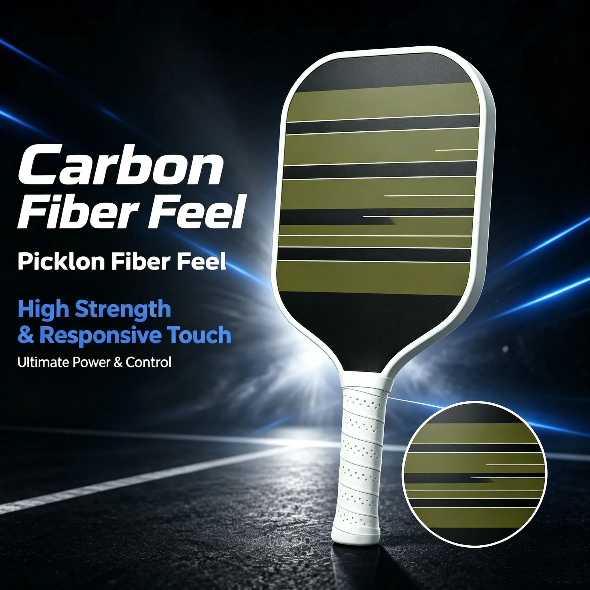 Precision Controlled Glass Fiber Pickleball With Excellent Tactile Sensation High Friction Precise Positioning And Shooting