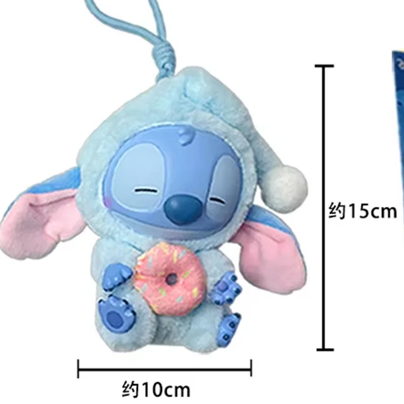 Stitch pelúcia bonito comer série boneca macia brinquedo colecionável dos desenhos animados periférico bonito mochila decoração engraçado chique meninas presentes