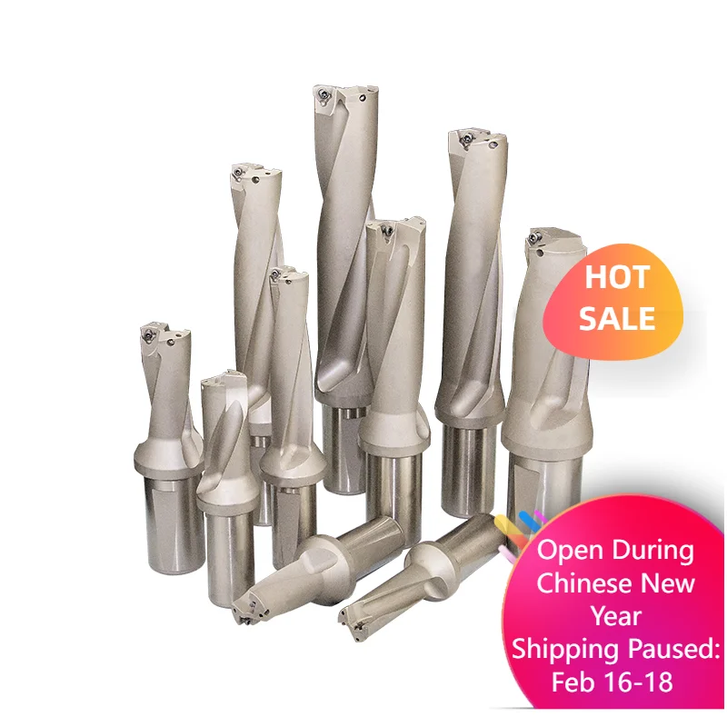 

U-образное сверло, Φ, 4D глубина, быстрое сверло, индексируемое сверло для лезвий каждого бренда серии WC, техники, токарных станков, ЧПУ