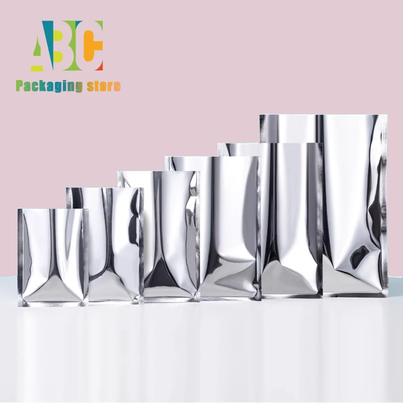 Aluminum Flat Pocket for Electronic Components, Dried Fruits and Snacks Can Be Heat Sealed and Evacuated Vacuum Packing Pouch