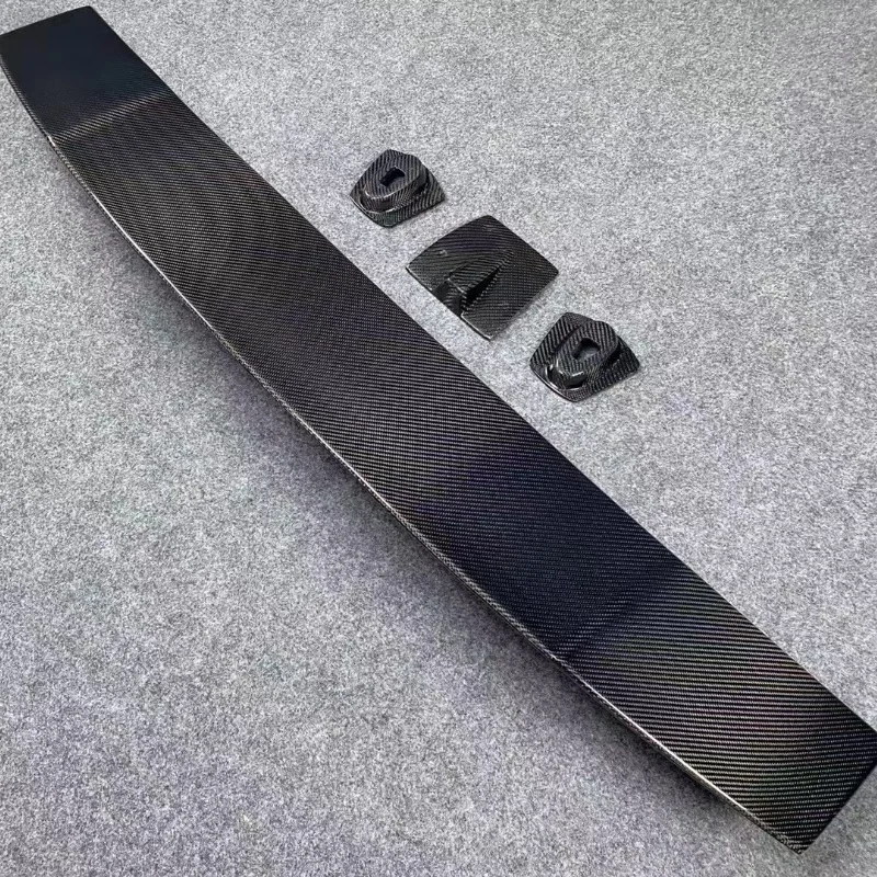 Carbon fiber single-layer rear spoiler wing for  Gallardo LP540-570 Improved Track Edition rear wing