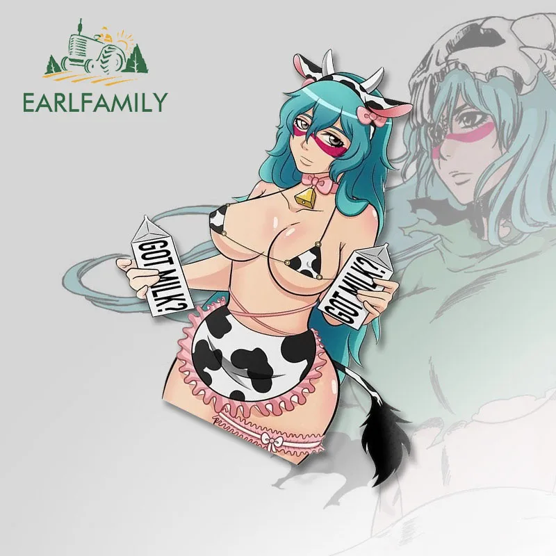 

EARLFAMILY 13cm X 11.4cm Classic Anime Nell Car Stickers Cartoon Creative Decals Occlusion Scratch Windows SUV Accessories