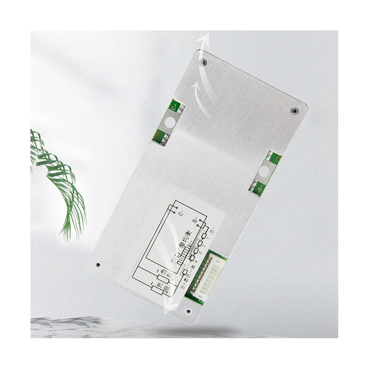 8S 24V 60A -Iron Lithium Battery Charger Protection Board with Power Battery Balance Enhance PCB BMS Protection Board