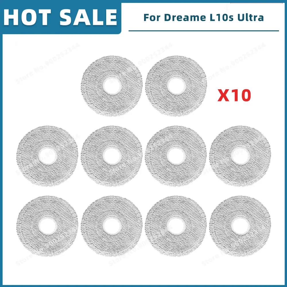 Compatibel met ( Dreame L10s Ultra / L10 Ultra ) vervangende onderdelen accessoires zijborstel HEPA-filter dweil doek stofzak