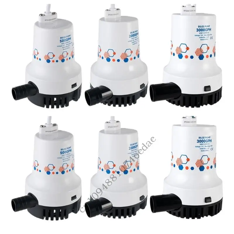 

Компактный морской трюмный насос небольшого размера 19 мм с корпусом из коррозионностойкого инженерного пластика для быстрого с