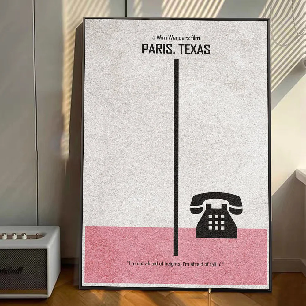 Paris Texas movie DIY Sticky Poster Vintage Room Bar Cafe Decor Home Decor