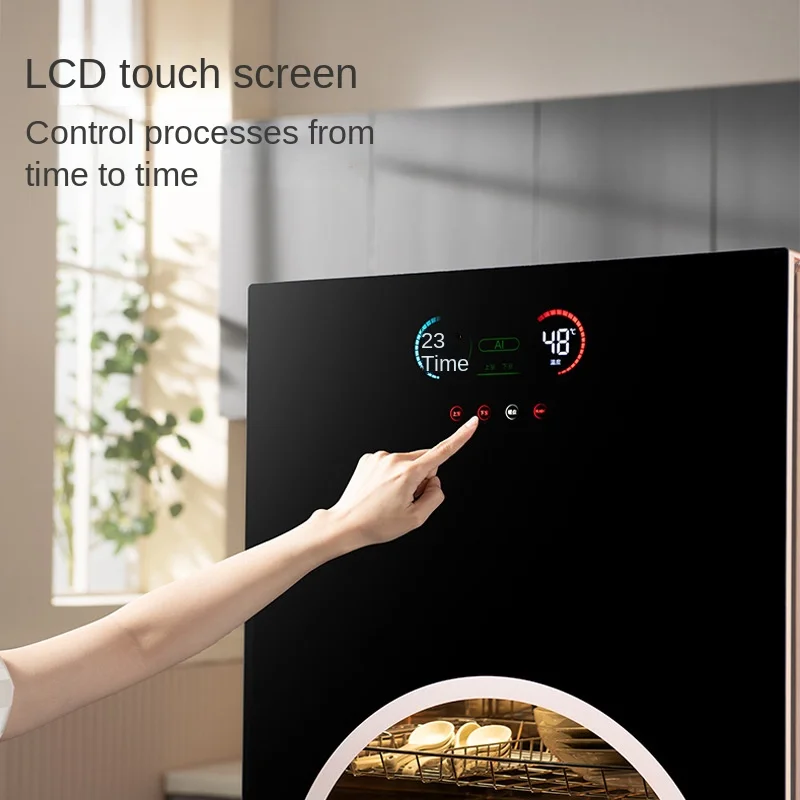 Stainless steel sterilization cabinet vertical household utensils chopsticks tableware temperatureארונות מ  خزانة مطبخ식기건조기