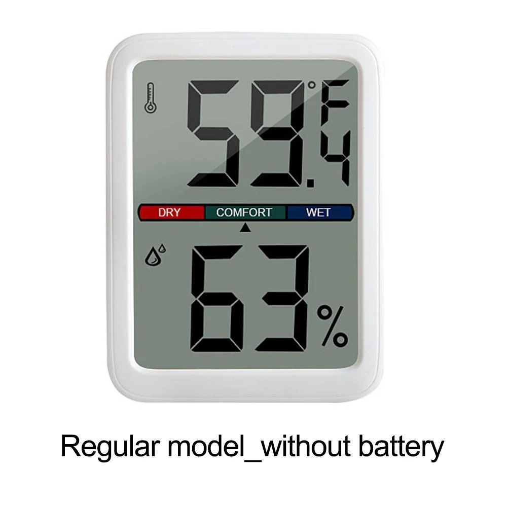 Digital Temperature And Humidity Meter Hygrometer Temperature Monitor LCD Display Home Supply