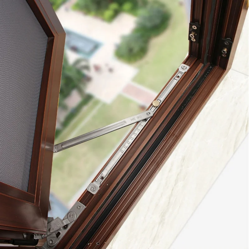 12 Inch Punch-Free Windows Restrictor Wind Brace Stopper Children Safety Locks Window Support Opener Fixed Angle Controller