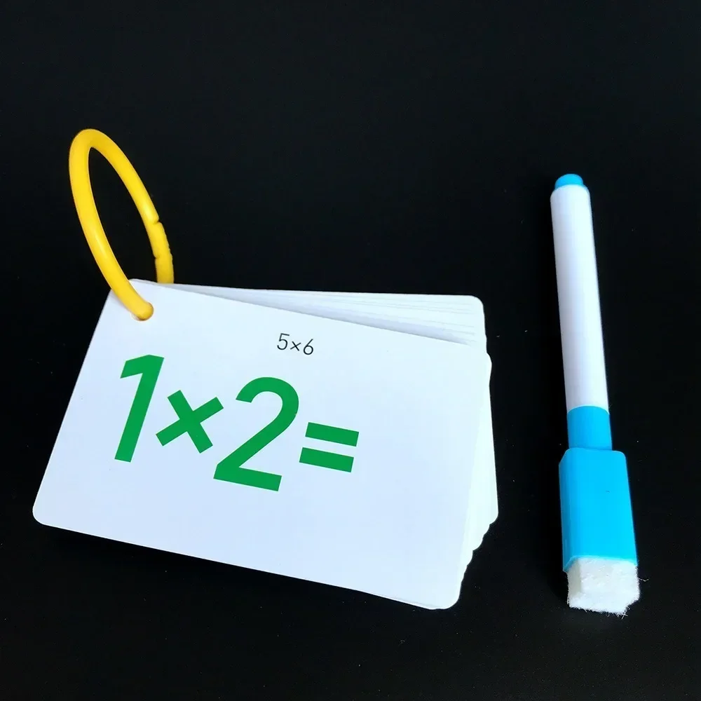 Montessori Matemática Brinquedos para Crianças, Matemática Flash Cards, Adição Subtração, Multiplicação Divisão, Jogo de Matemática Educacional,