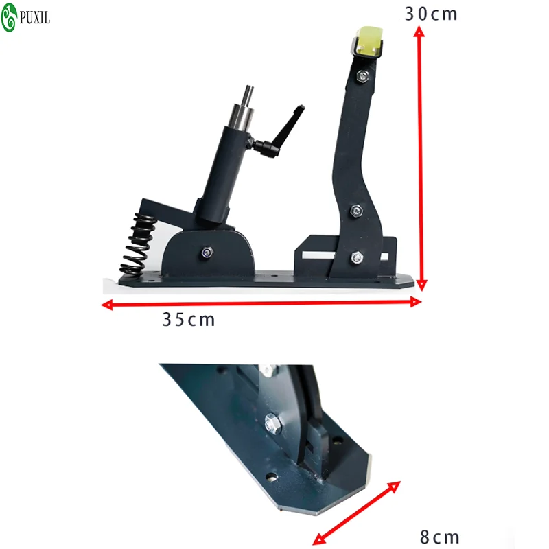 Adjustable Cordless Shoe Last - Left Right Bracket & Height Control For Hand Stitching/Shoe Repair, No Base Shoemaking Jig Tool