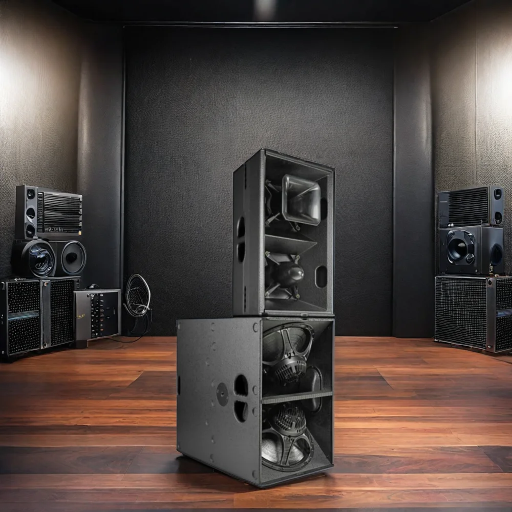 B30 15 Inch Dual 2400W Active/Passive Wooden Subwoofer Sonorisation Professionnelle Pa Speaker Sound System for Outdoor Concert view 5