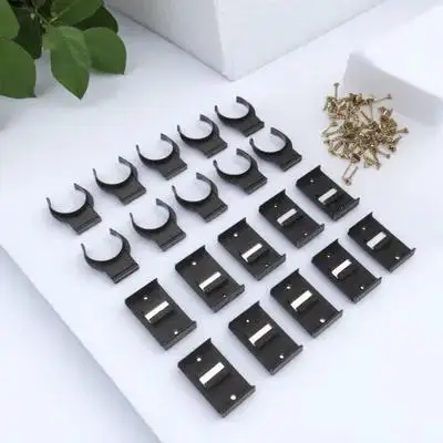 

10Sets Plastic Kitchen Leg Plinth Clips Heavy Duty Furniture Foot Elevator for Floor Anti Slip Cabinet Support