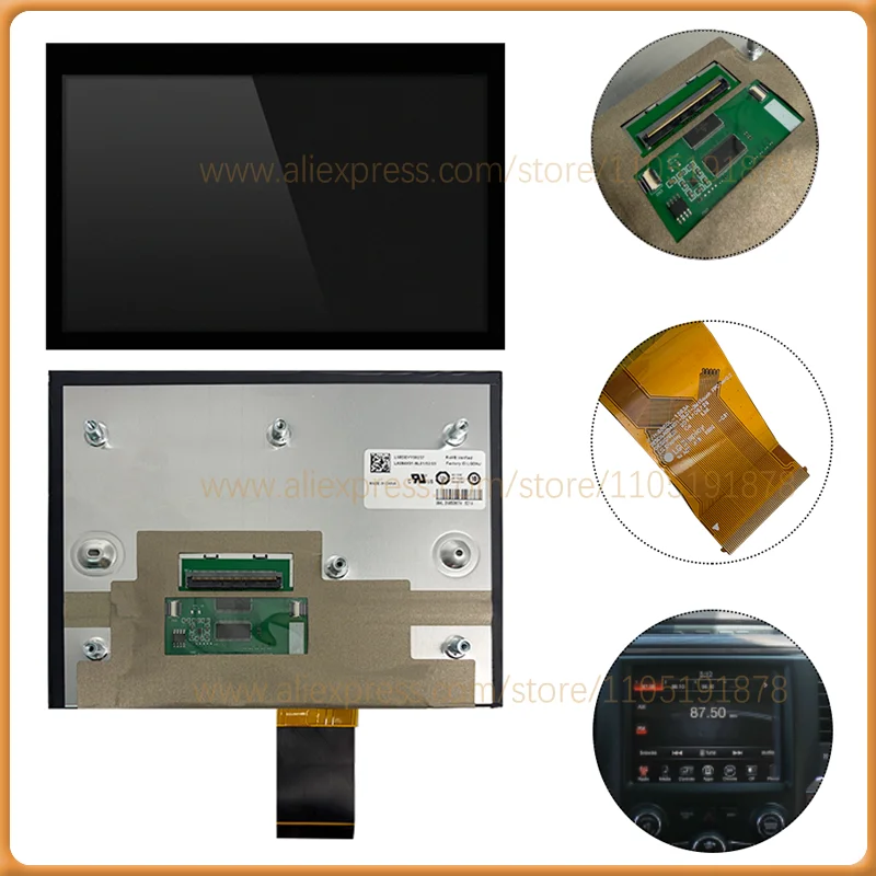 LA084X01 SL02 SL01 SL03 8.4'17-22 Replacement For J-eep D-odge RAM Uconnect 4C UAQ LCD Display Touch Screen Radio Navigation