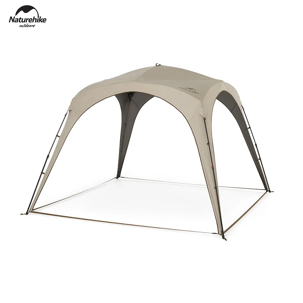 Naturehike-Automatic Canopy Tent, Waterproof, Coated Silver, Quick Opening, Sunshade Tent