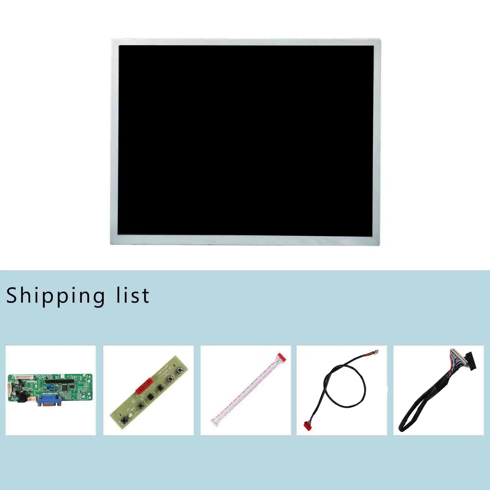 Lq121S1Lg73 12.1Inch 800X600 121 Lcd Screen One Bad Pixel Tft Lcd Monitor Lvds Lcd Modules With Vga Input Driver Board