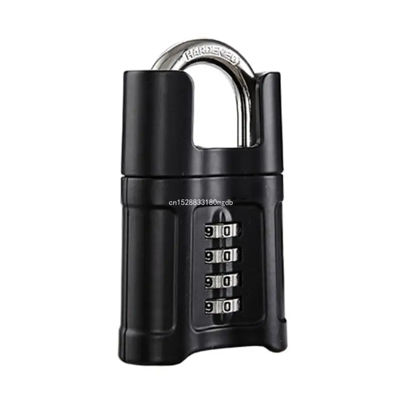 Weatherproof Security Padlock Outdoor Gym Safely Code Lock Heavy Duty Combination Padlock for Indoor and Outdoor Dropship