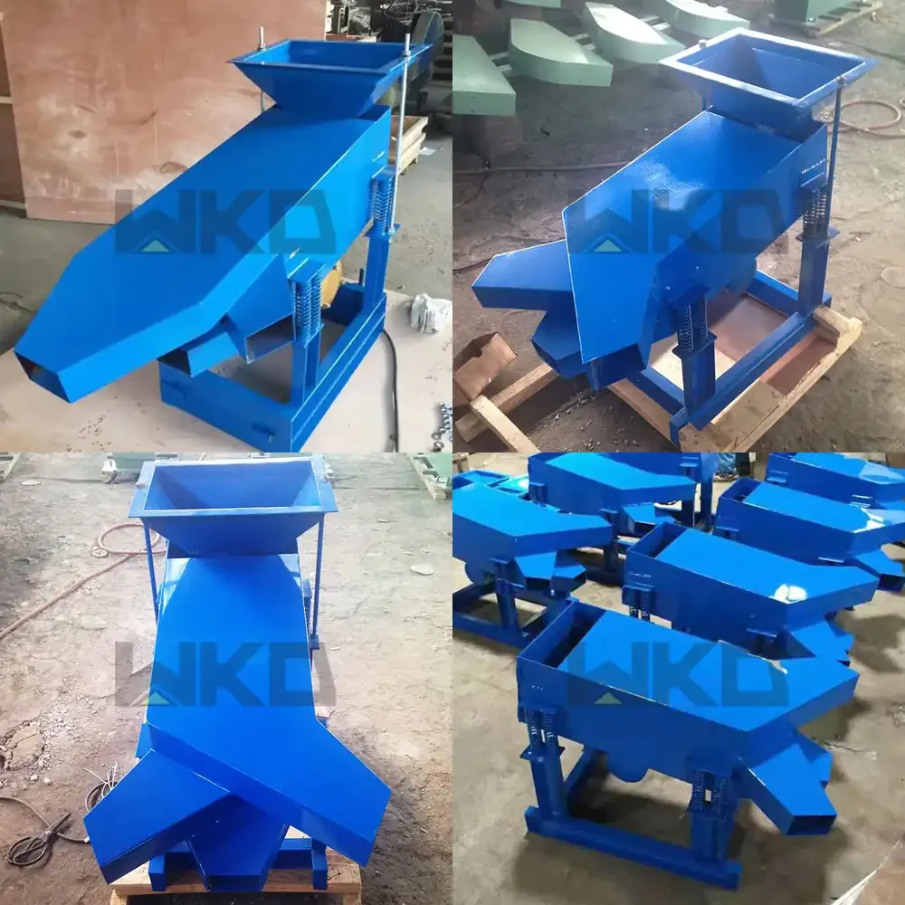 XSZ-600*300 Laboratory Mini Vibrating Screen for Sample Screening with 5mm Mesh Size